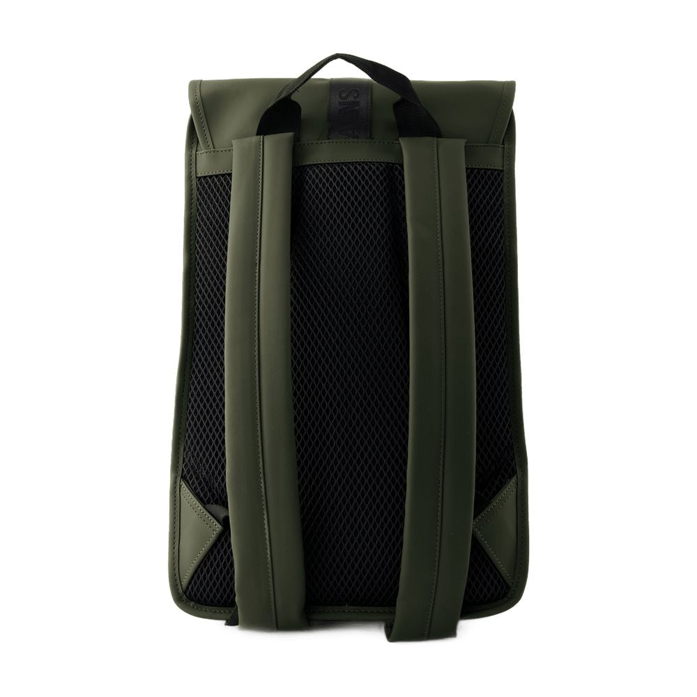 Rains Trail Backpack — Green Synthetic