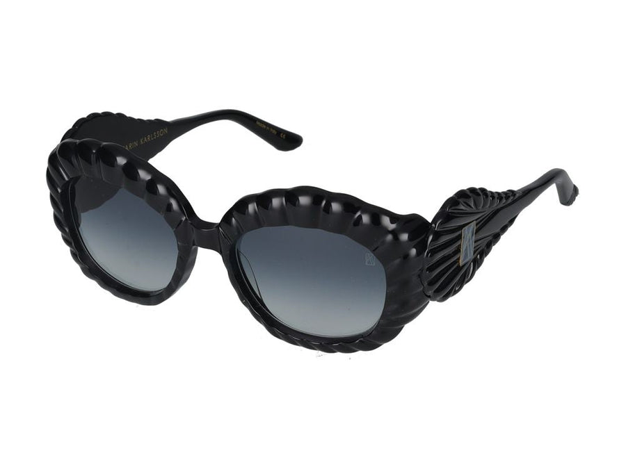 Anna-Karin Karlsson Shade Sunglasses — Black Acetate