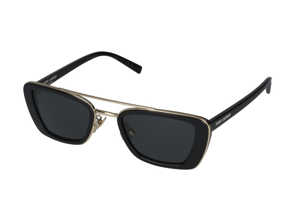 Saint Laurent Sl Sunglasses — Black Acetate