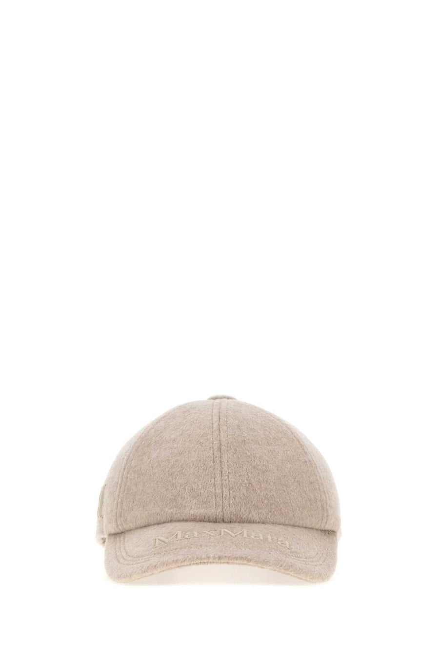 Max Mara Mxalancia Baseball Cap — Beige Caps