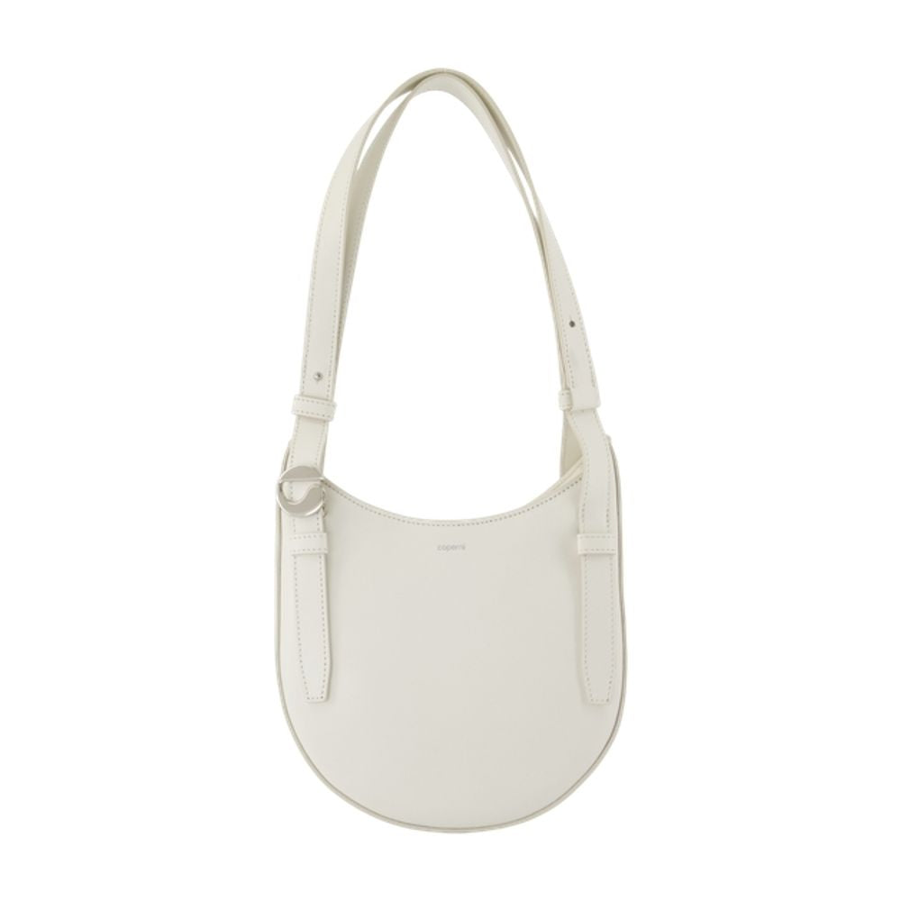 Coperni Shoulder Bag — White Calfskin