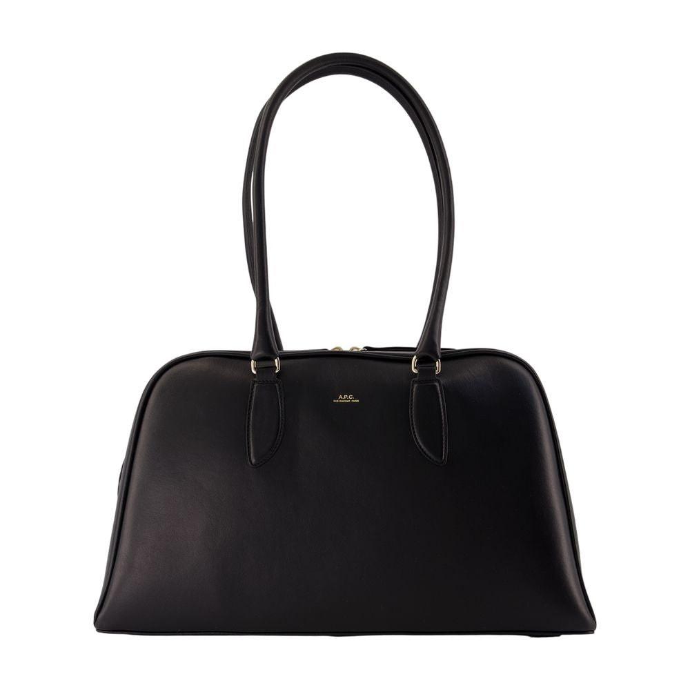 A.p.c. Paloma Shoulder Bag — Black Cowhide