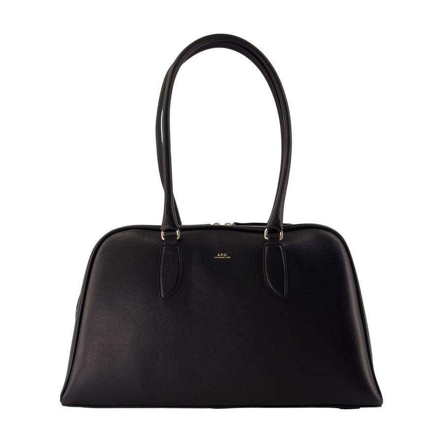 A.p.c. Paloma Shoulder Bag — Black Cowhide