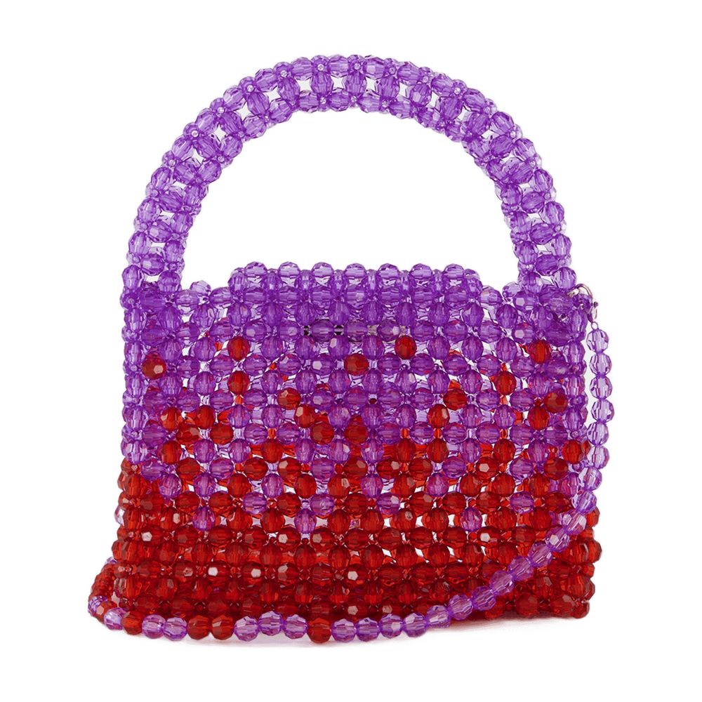 Germanier Beaded Ombré Hobo Bag — Multicolor Others