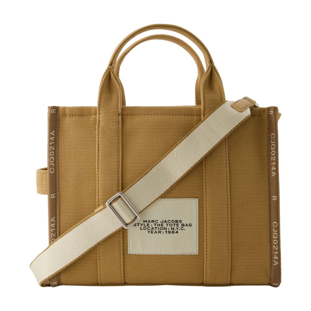 Marc Jacobs Tote Bag — Brown Cotton