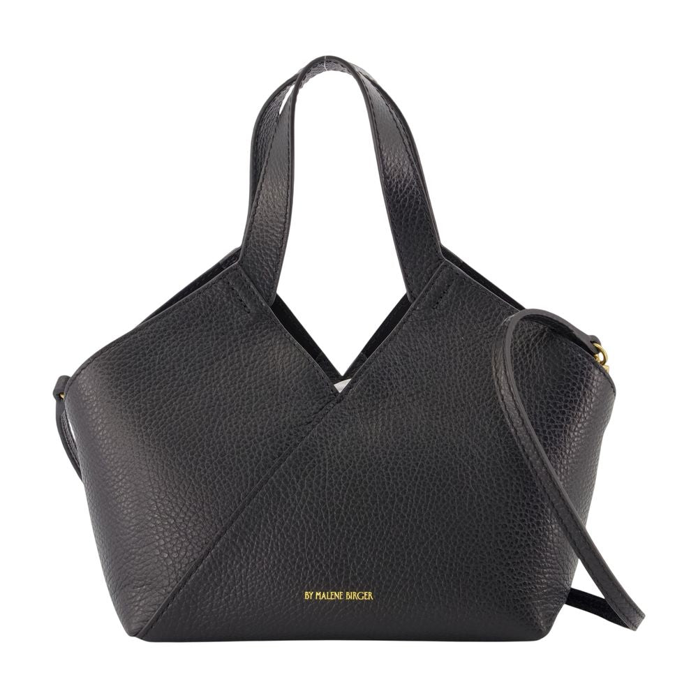 By Malene Birger Tote Bag — Black Cowhide