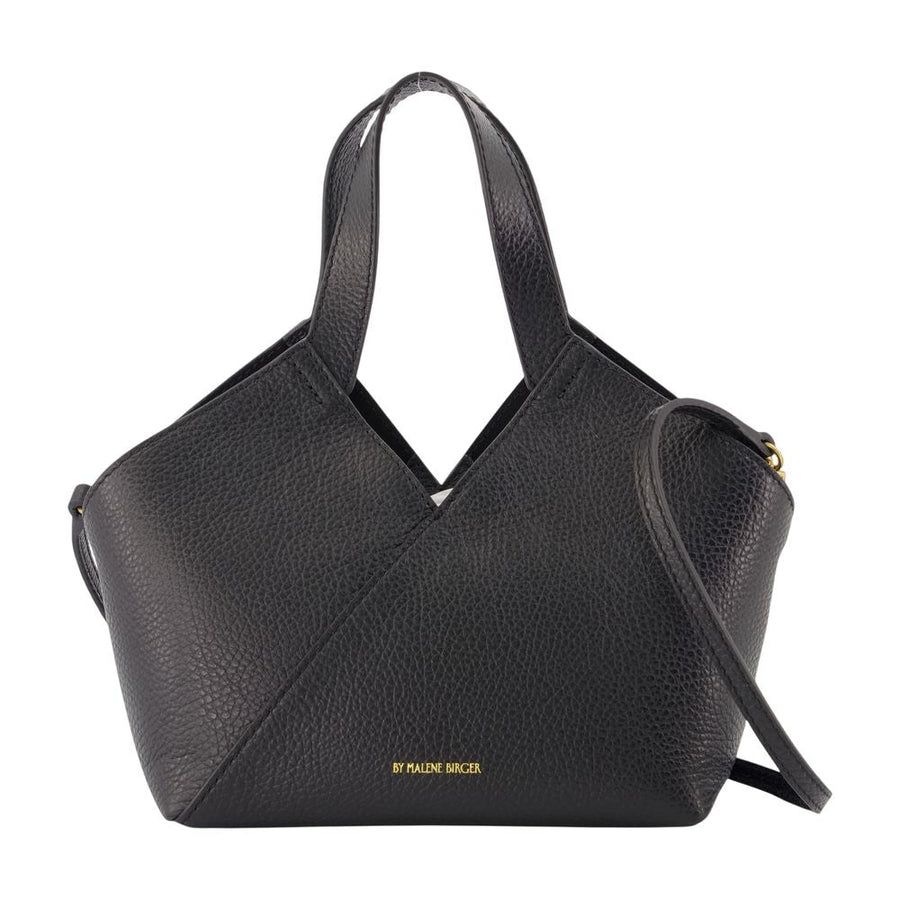 By Malene Birger Tote Bag — Black Cowhide