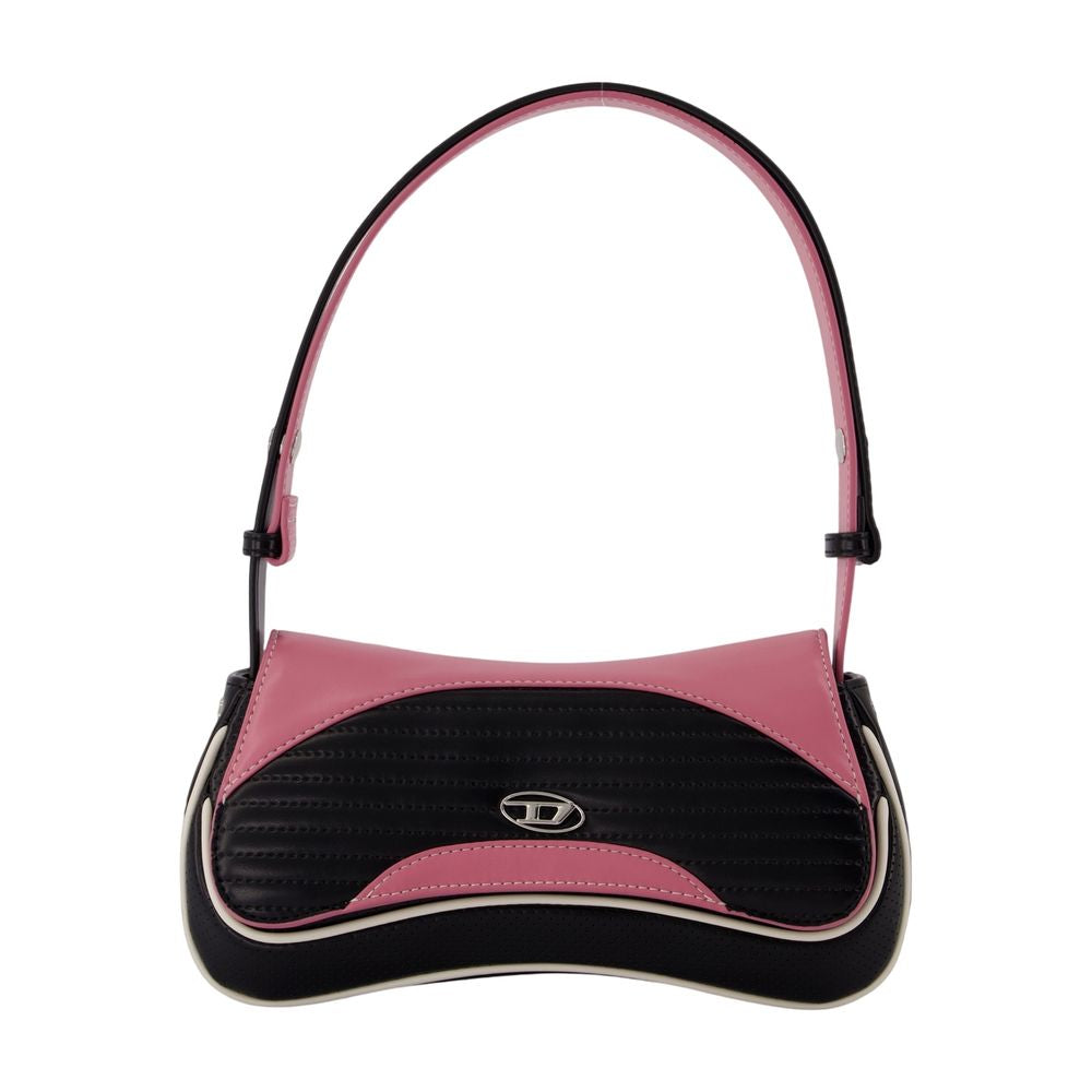 Diesel Play Shoulder Bag — Black Faux_leather