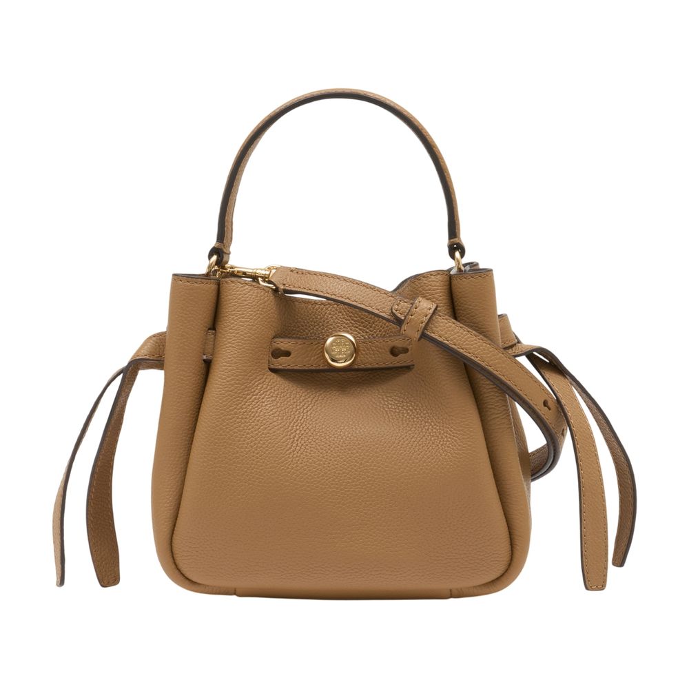 Tory Burch Romy Shoulder Bag — Beige Calfskin