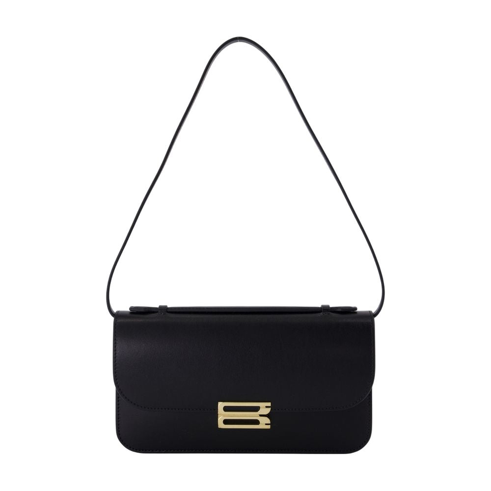 Victoria Beckham Shoulder Bag — Black Calfskin