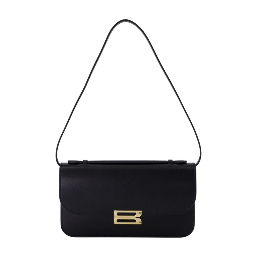 Victoria Beckham Shoulder Bag — Black Calfskin