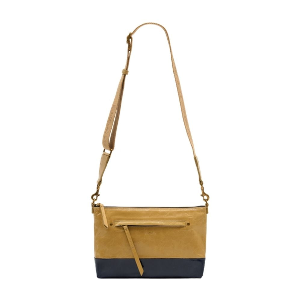 Isabel Marant Nessah Crossbody Bag — Multicolor Cowhide