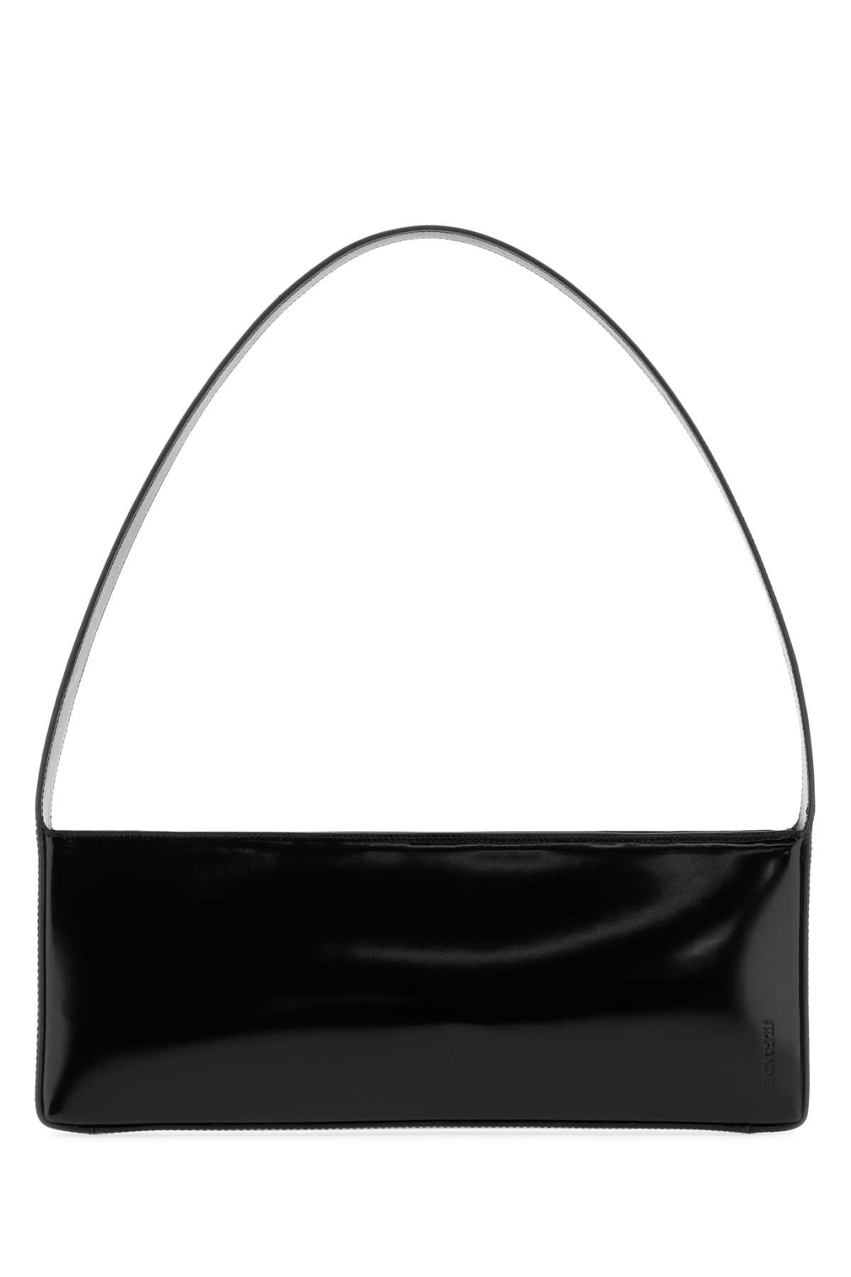 Jil Sander Monolith Ew Shoulder Bag — Black