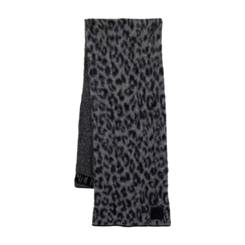 Anine Bing Hannah Scarf — Gray Wool Scarfs