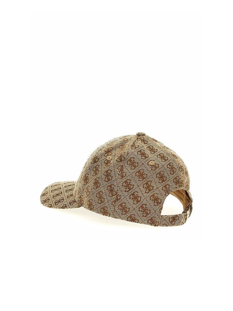 Guess Aw5368 Baseball Cap — Beige Polyester Caps