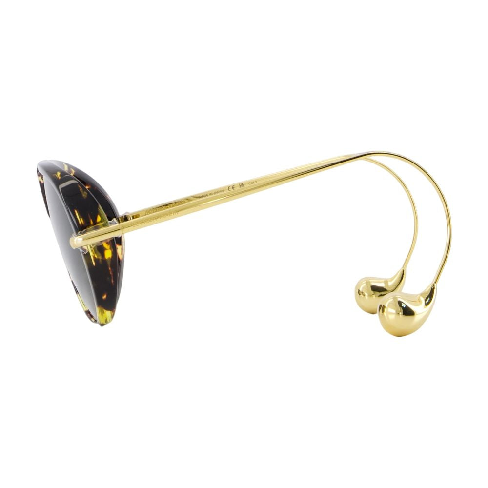Bottega Veneta Bv1273s-005 Tortoiseshell Acetate Sunglasses — Brown