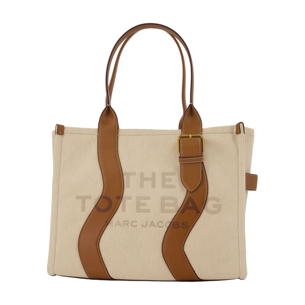 Marc Jacobs Tote Bag — Beige Cotton
