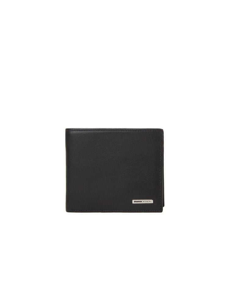 Momo Design Leather Wallet — Black