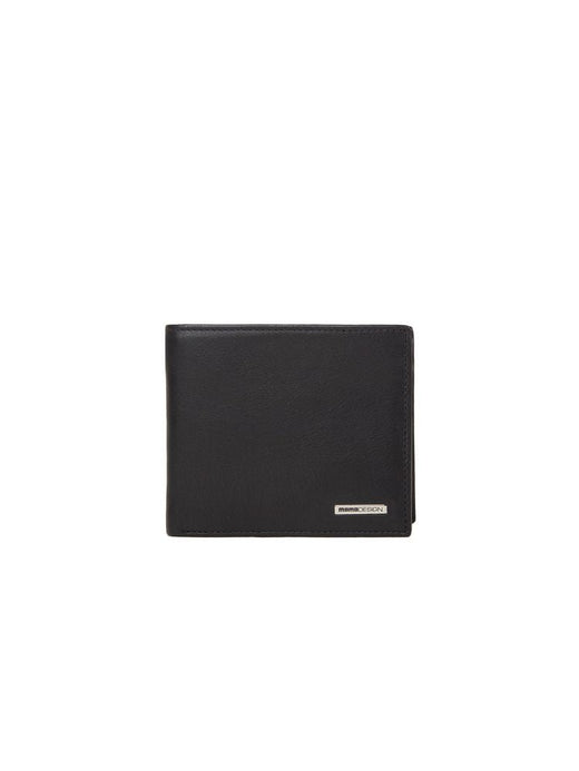 Momo Design Leather Wallet — Black