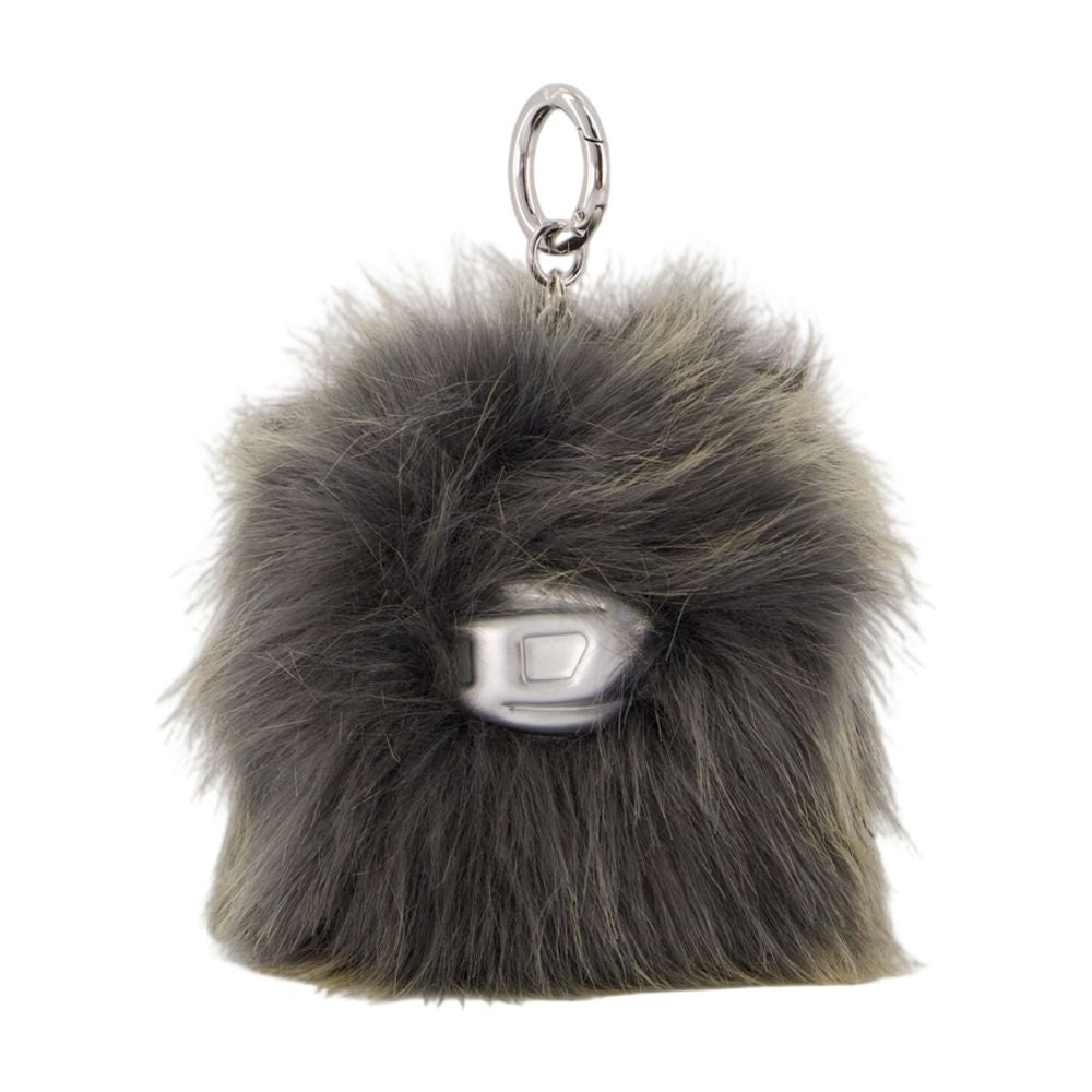 Diesel Faux Fur Monster Hair Clip — Gray Faux_fur Headbands