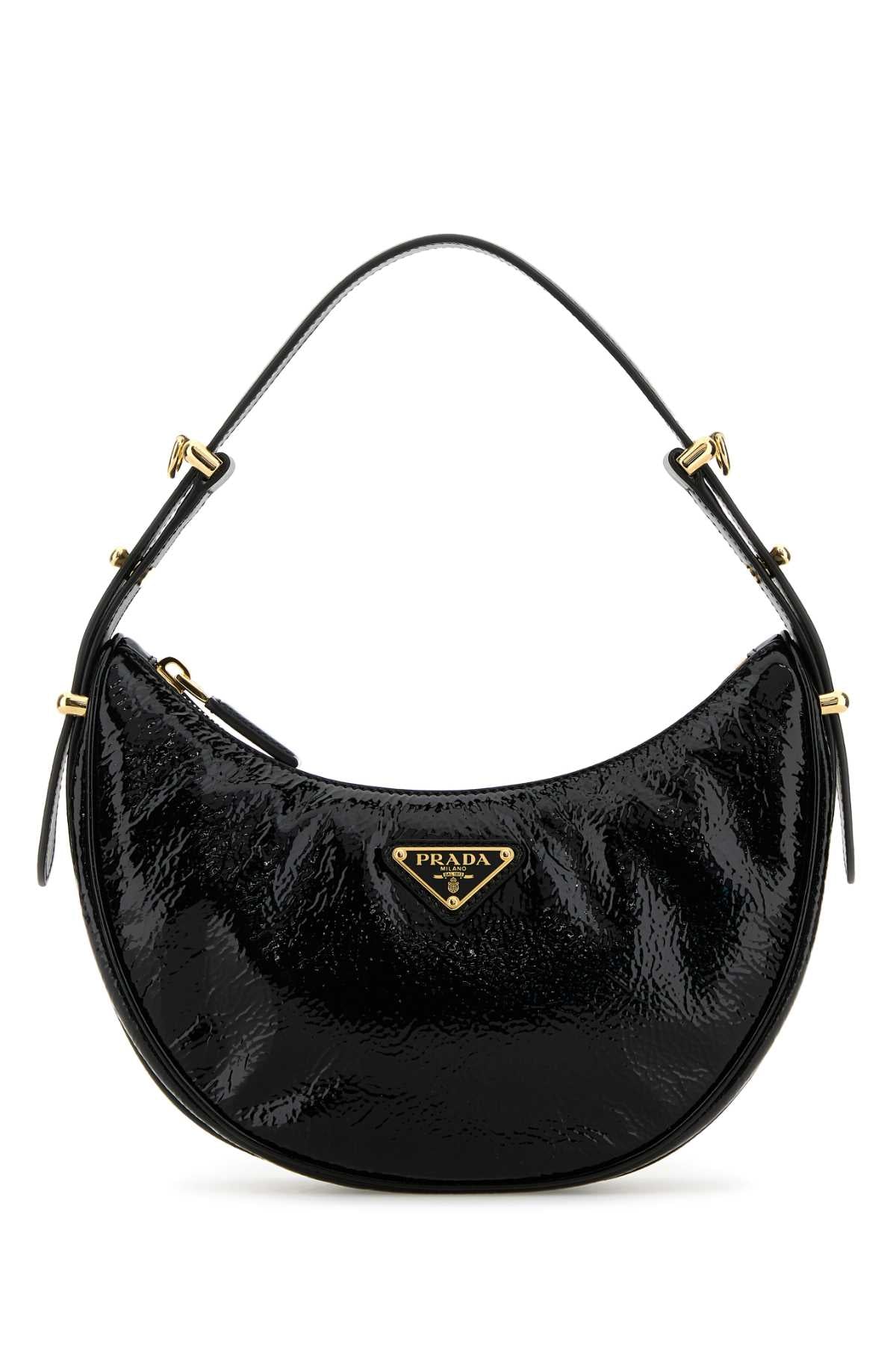 Prada Arquè Shoulder Bag — Black