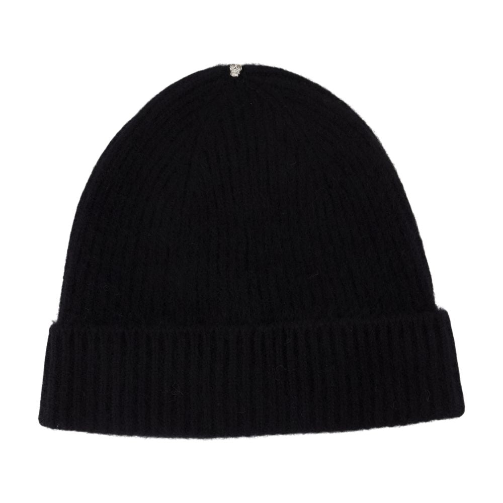 Zadig & Voltaire Owbn00001-011 Beanie — Black Wool Beanies