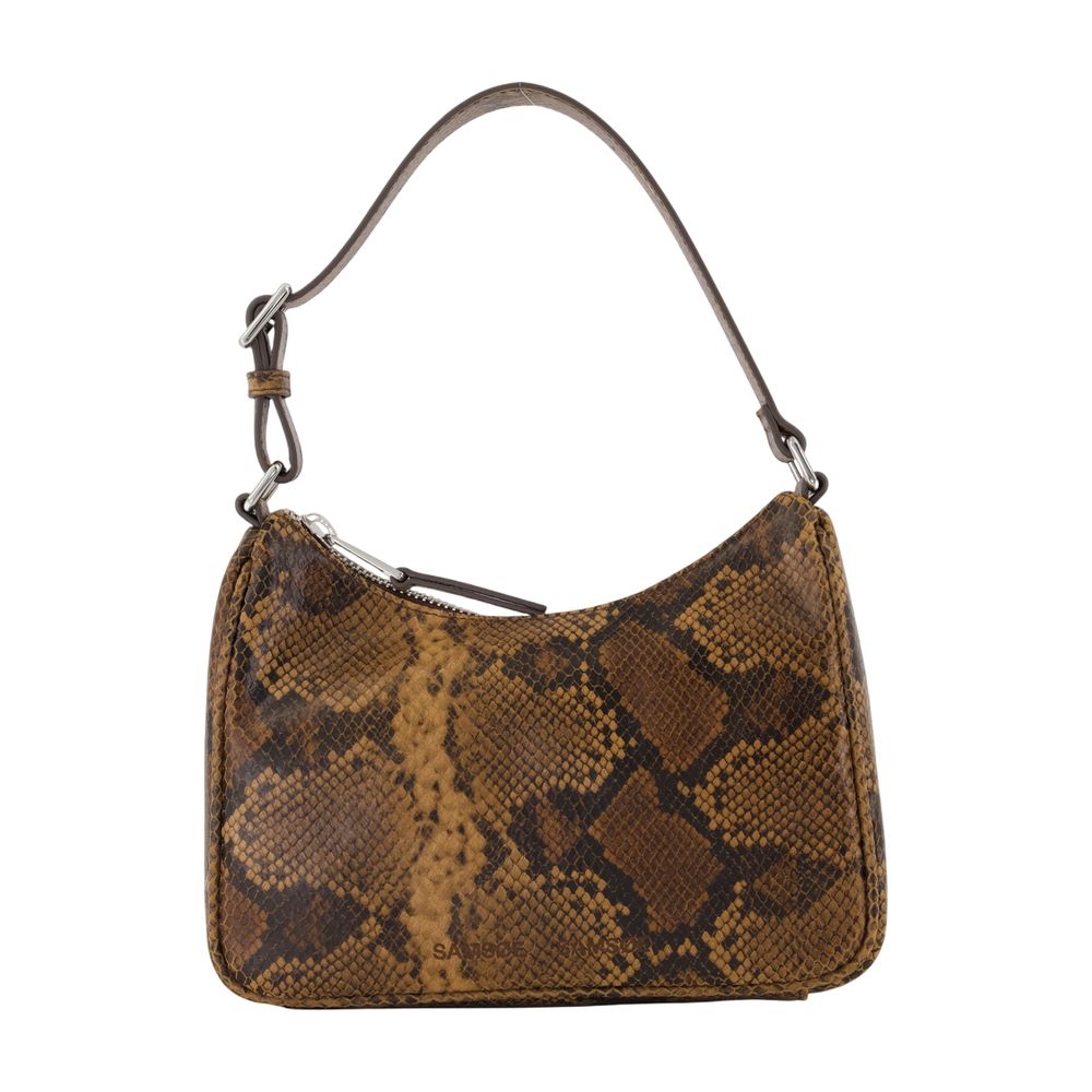 Samsøe Sacima Shoulder Bag — Brown Synthetic