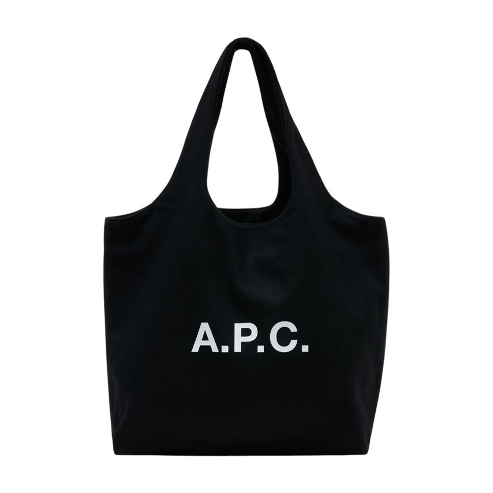 A.p.c. Ninon Tote Bag — Black Wool