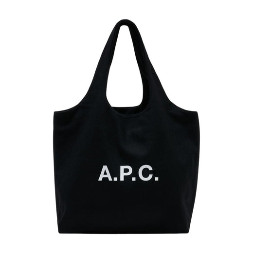 A.p.c. Ninon Tote Bag — Black Wool