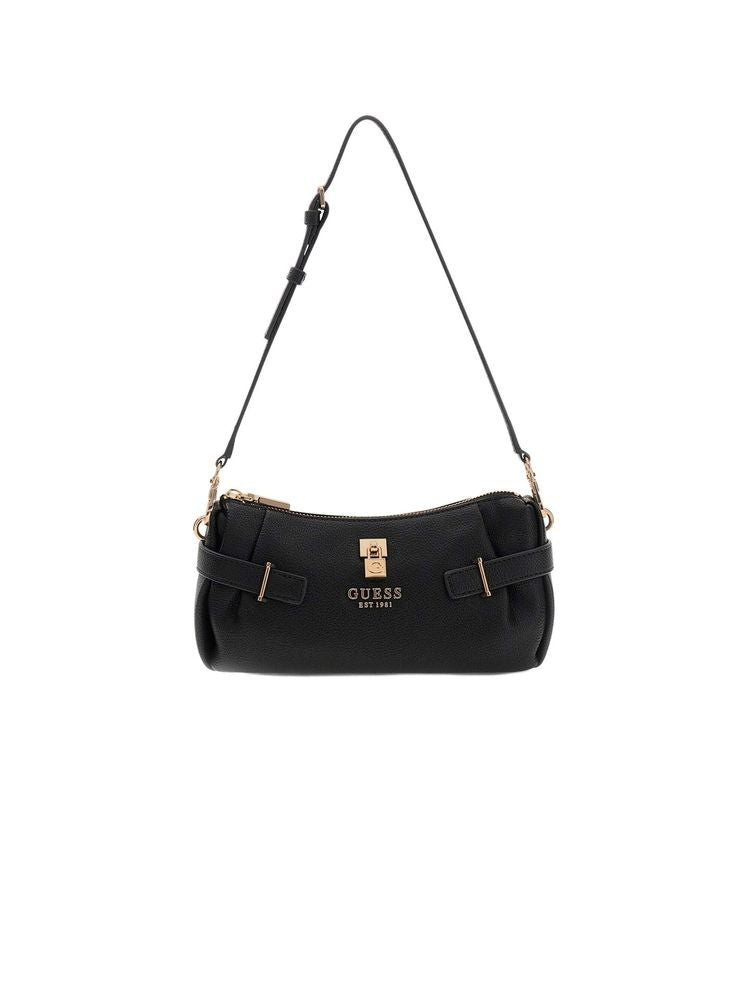 Guess Crossbody Bag — Black Polyurethane