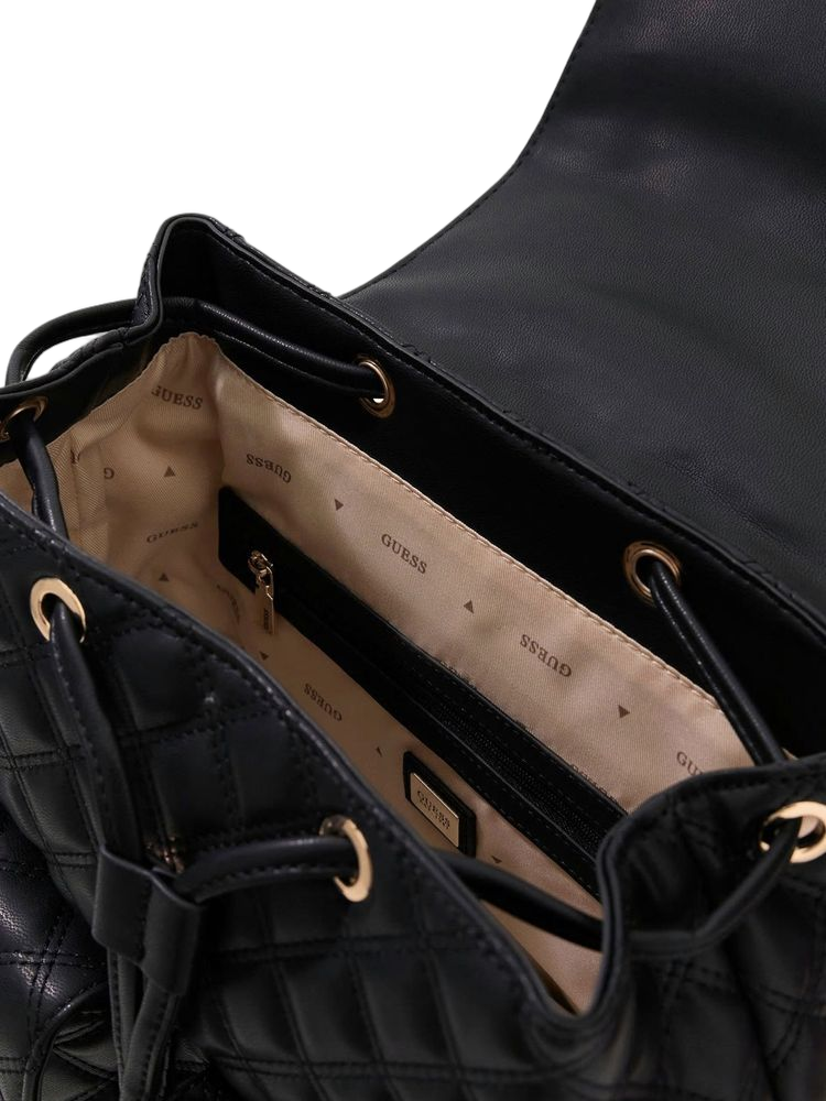 Guess Backpack — Black Polyurethane