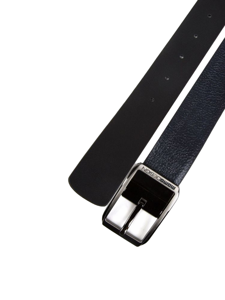Momo Design Genuine Leather Belt — Black