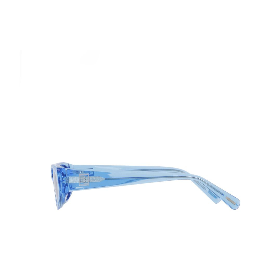 By Far 23crrodstrazazuace Metal Frame Sunglasses — Blue Others