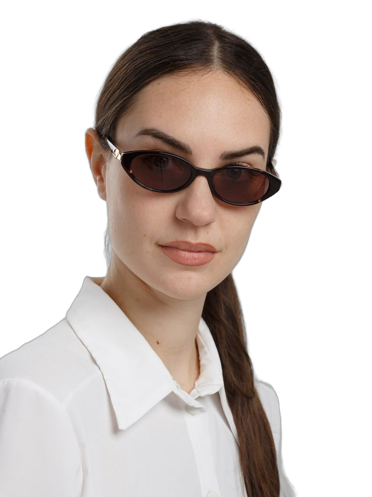 Hickmann Hi9301 Tortoise Acetate Sunglasses —