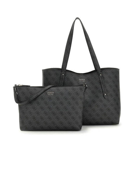 Guess Brenton Tote Bag — Gray Polyurethane