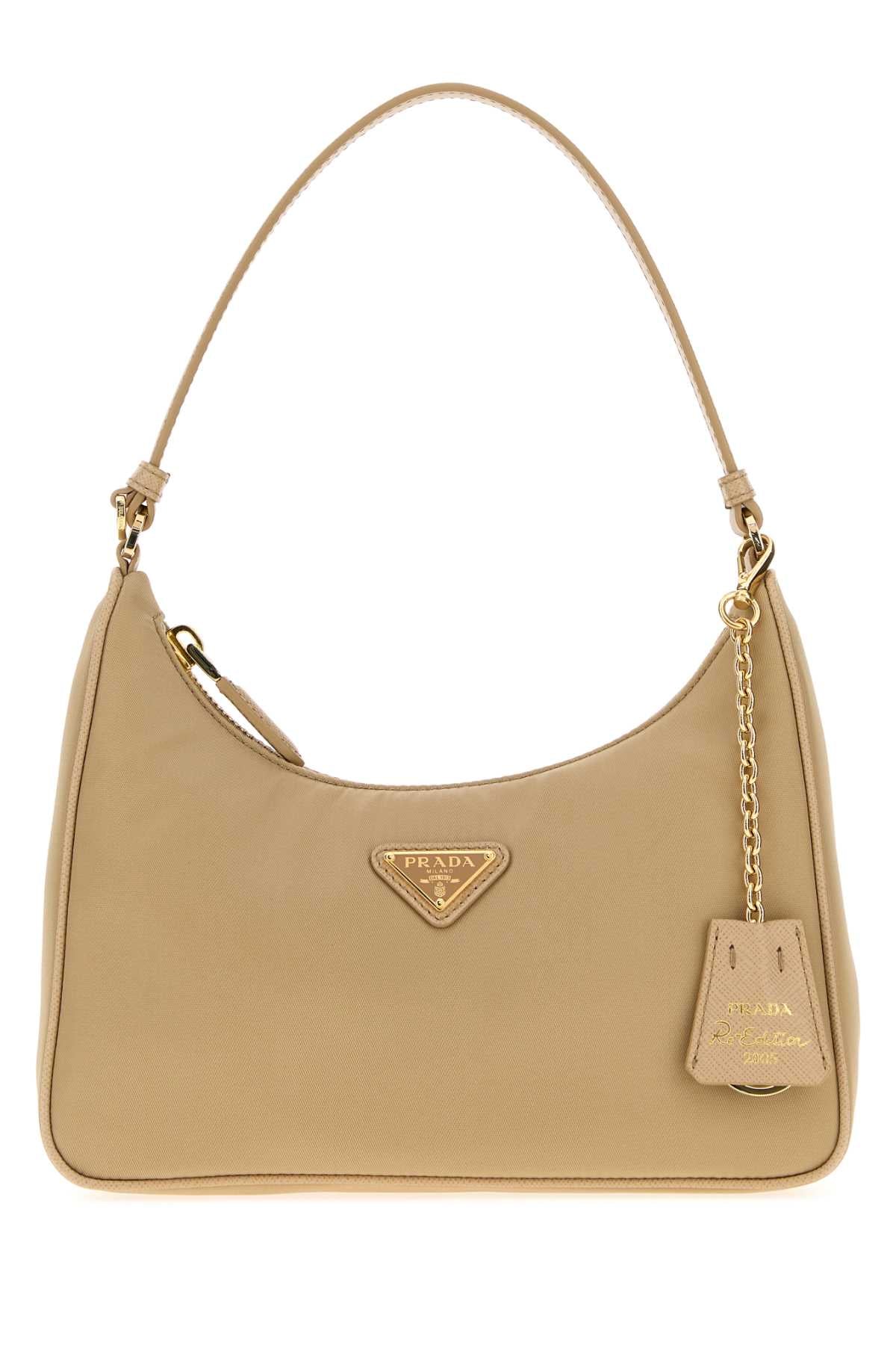 Prada Shoulder Bag — Beige