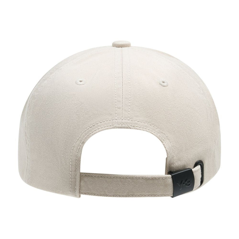Y-3 Kt3213 Cotton Baseball Cap — White Caps