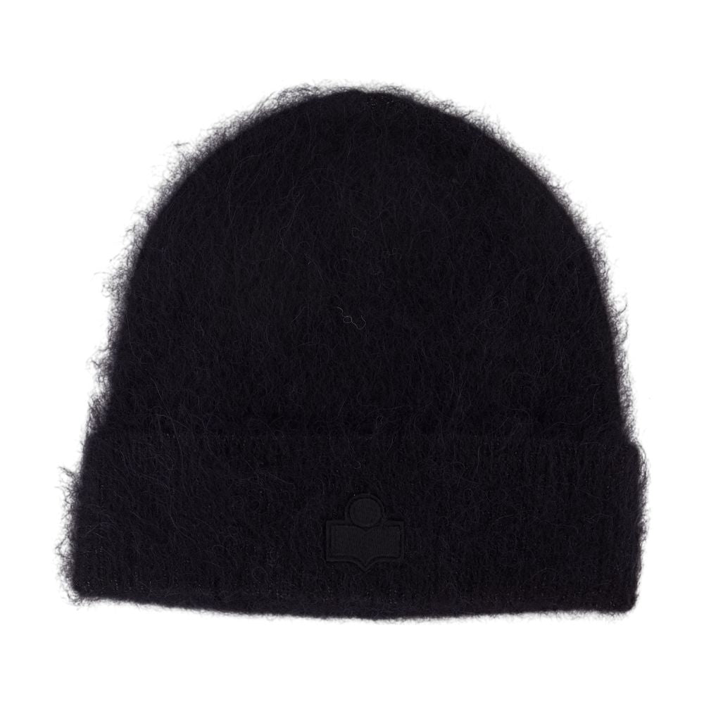Isabel Marant Be005mfa-D3d01a-01bk Beanie — Black Wool Beanies