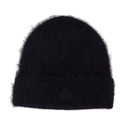 Isabel Marant Be005mfa-D3d01a-01bk Beanie — Black Wool Beanies