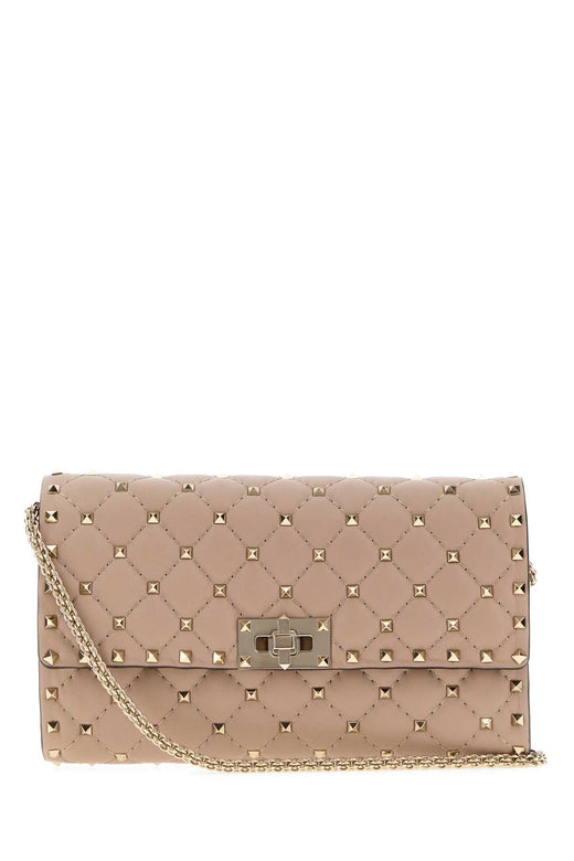 Valentino Garavani Rockstud Shoulder Bag — Pink