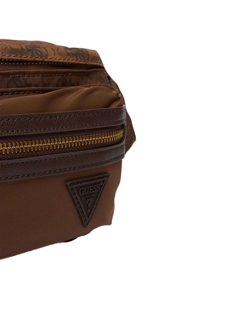 Guess Berlin Belt Bag — Brown Polyester