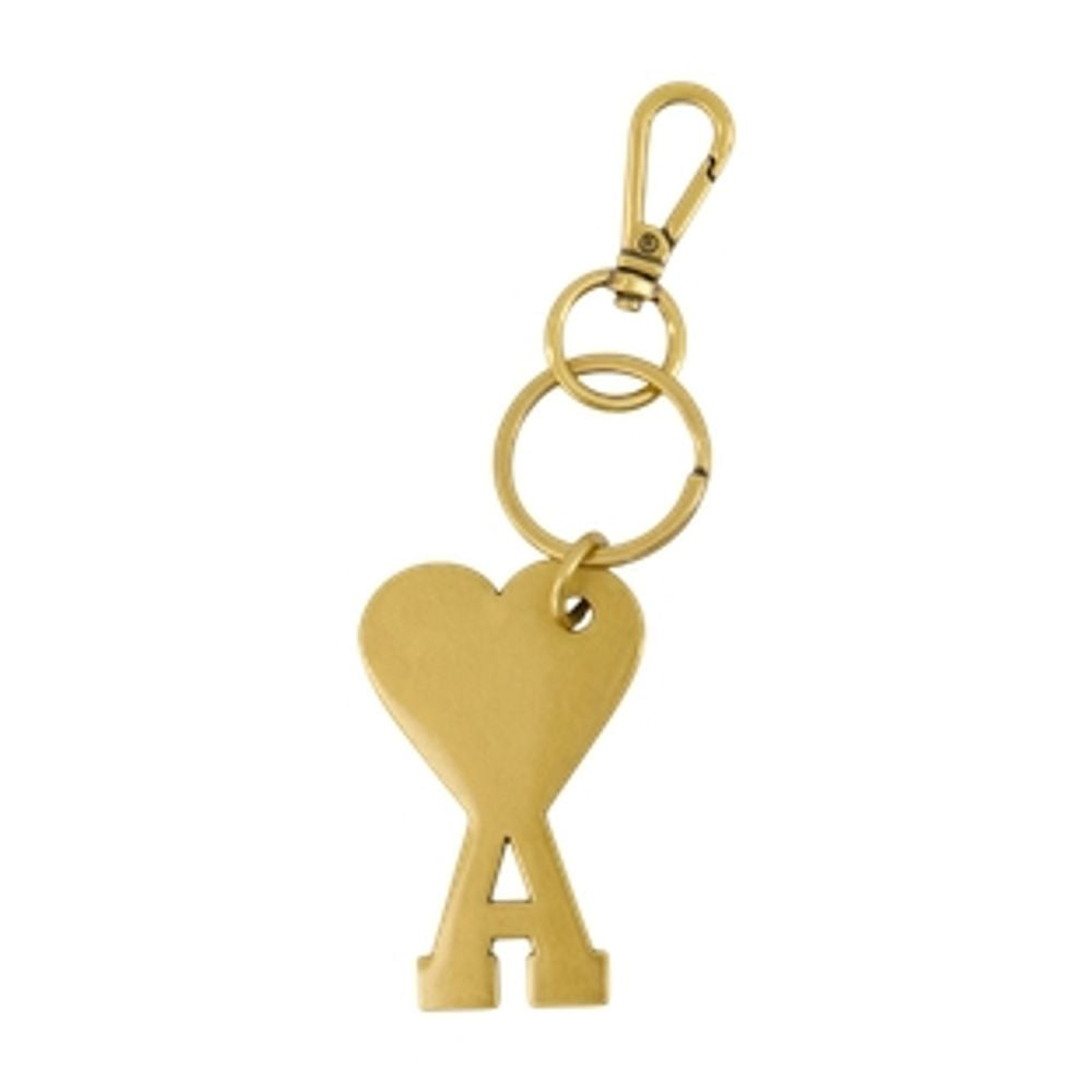 Ami Paris Key Case — Gold Metal Belt