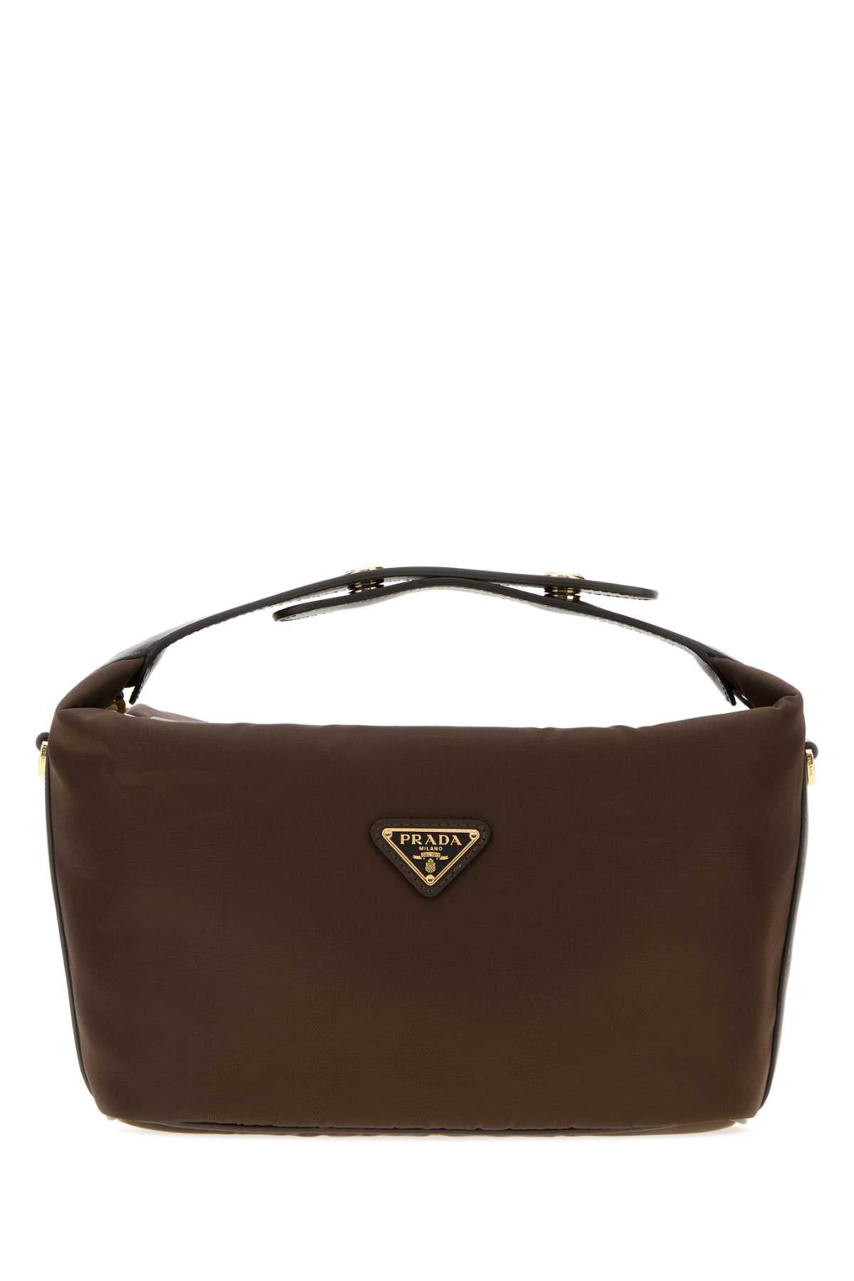 Prada Chérie Shoulder Bag — Brown