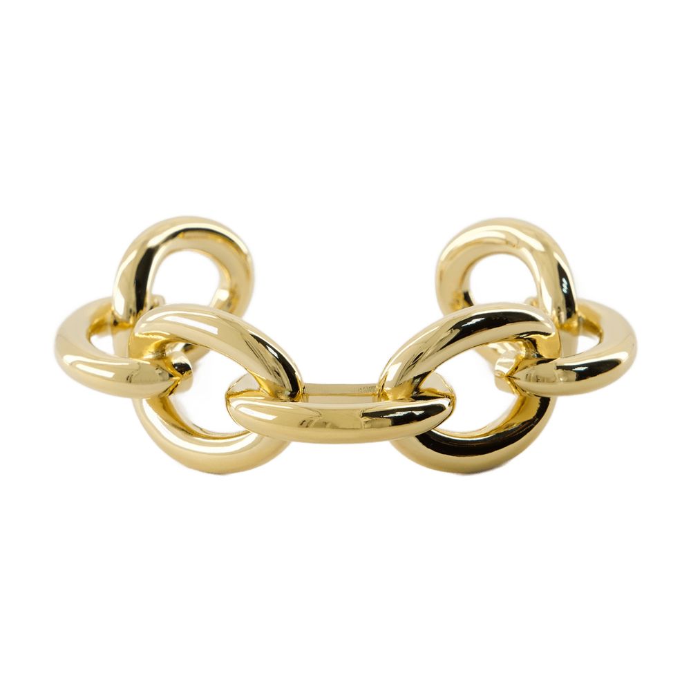 Isabel Marant Chain-Link Gold Metal Bracelet — Bracelets