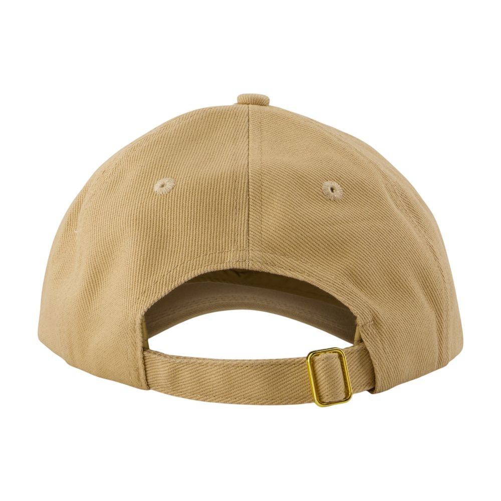Casablanca A-Hat-002-04 Baseball Cap — Beige Cotton Caps