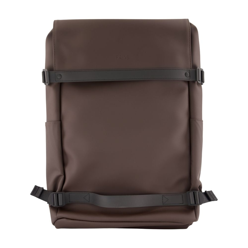 Rains Backpack — Brown Synthetic