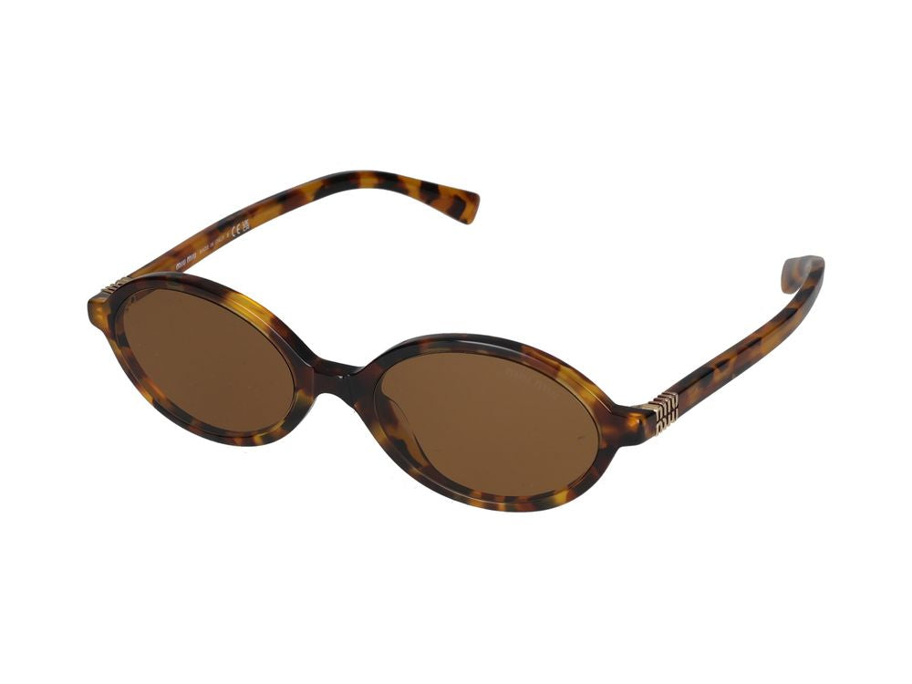 Miu Miu 0mu Tortoiseshell Acetate Sunglasses —