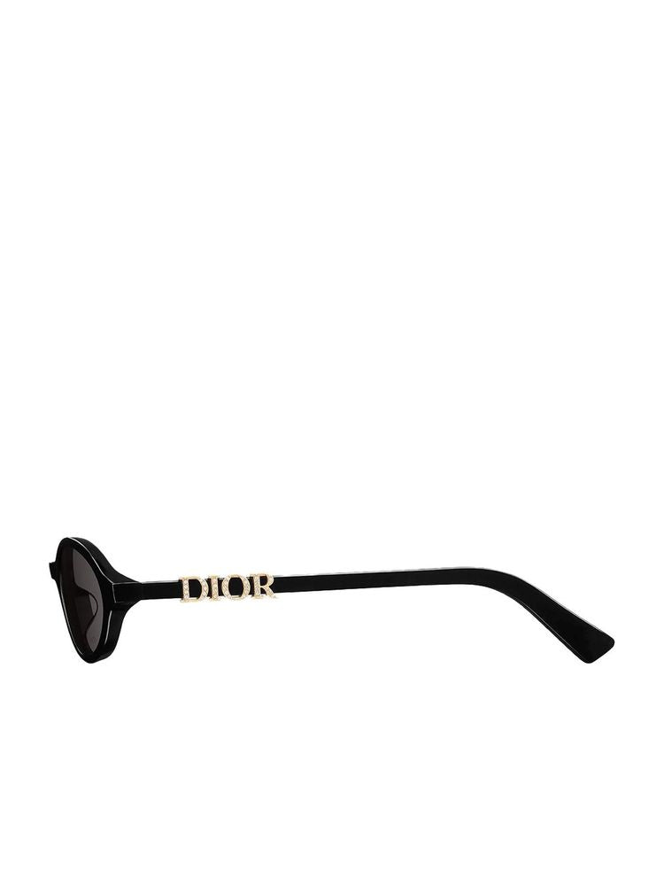 Dior Diortreasure Sunglasses — Black Acetate