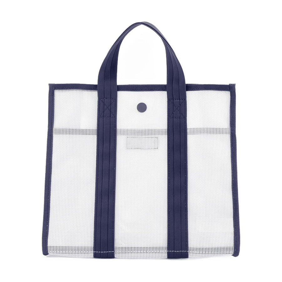 A.p.c. Louise Tote Bag — Navy Pvc