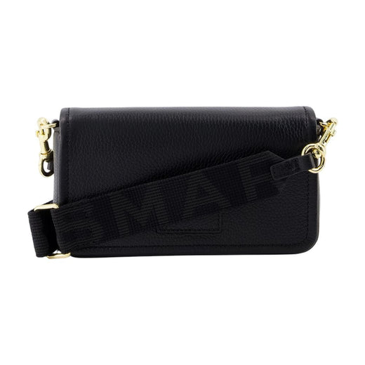 Marc Jacobs Leather Crossbody Bag — Black Cowhide